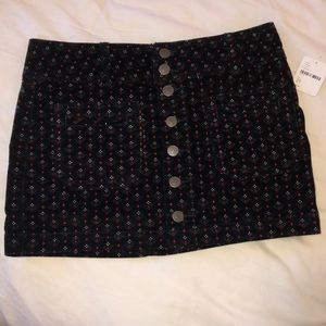 Free people mini skirt
